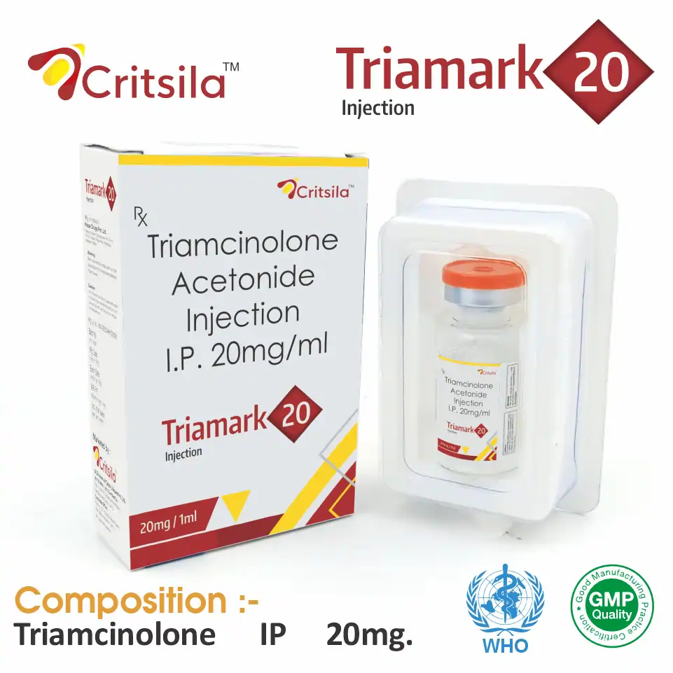 Triamcinolone Acetonide 20mg Injection from Top Pharma Company in India